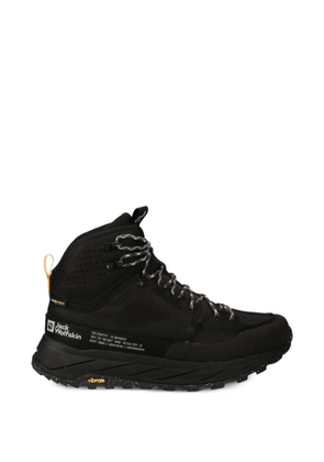 JACK WOLFSKIN Terraquest Texapore perforated ankle sneakers - Black