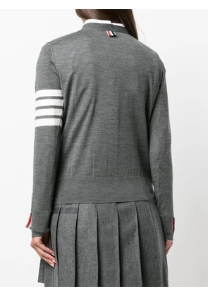 Thom Browne merino wool cardigan - Grey
