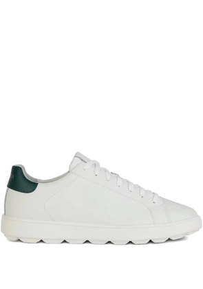 Geox Spherica™ ECUB-1 leather-upper sneakers - White