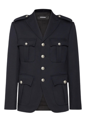 DSQUARED2 epaulettes-embellished blazer - Black