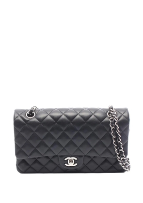 CHANEL Pre-Owned 2014 Medium Classic Lambskin Double Flap shoulder bag - Black