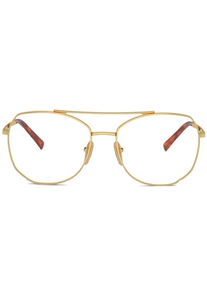 Prada Eyewear PR A58V glasses - Gold