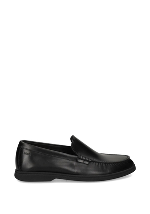 BOSS penny leather loafers - Black