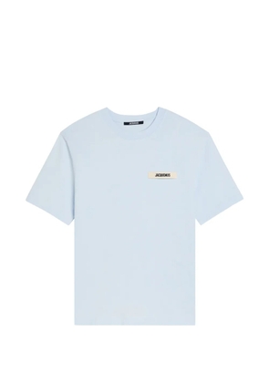Jacquemus logo-patch T-shirt - Blue