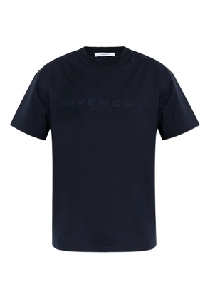 Givenchy Paris jacquard T-shirt - Blue