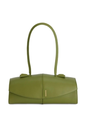 Jil Sander Linea leather shoulder bag - Green