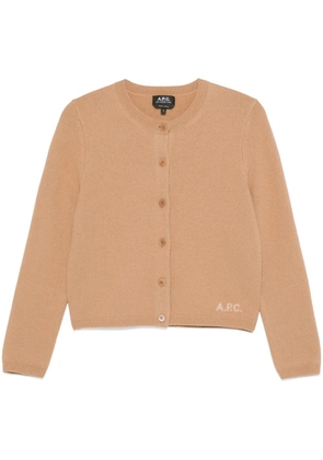 A.P.C. Mila cardigan - Brown
