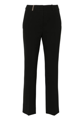 Peserico pressed-crease trousers - Black