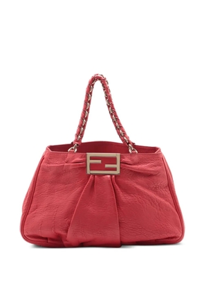 Fendi Pre-Owned Mira leather tote bag - Red