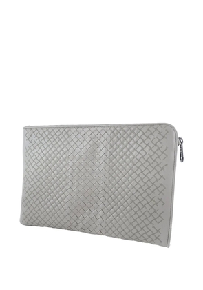Bottega Veneta Pre-Owned 2012-2026 Nappa Intrecciato clutch bag - Grey