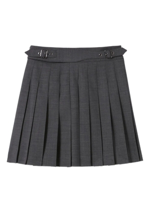 Claudie Pierlot pleated mini skirt - Grey