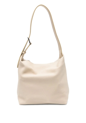 The Row Isa buckle-fastening leather shoulder bag - Neutrals