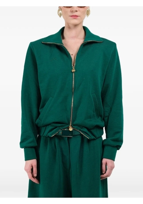Rowen Rose straight zip sweatshirt - Green
