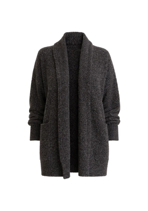 Iris Von Arnim shawl pocket cardigan - Grey