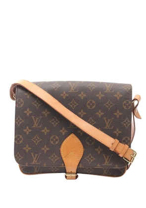 Louis Vuitton Pre-Owned 1995 Monogram Cartouchiere GM crossbody bag - Brown