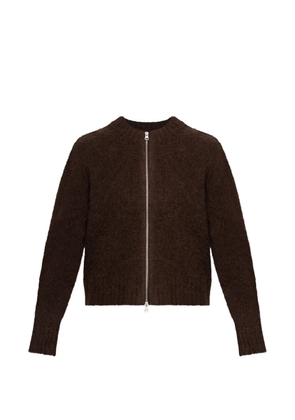 SAMSOE SAMSOE zip-up cardigan - Brown