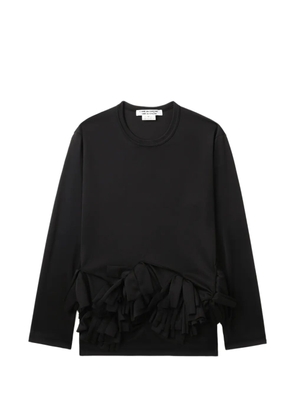 Comme Des Garçons Comme Des Garçons ruffled top - Black