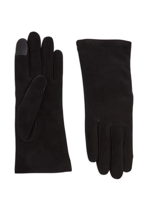 Agnelle Denise shearling gloves - Black