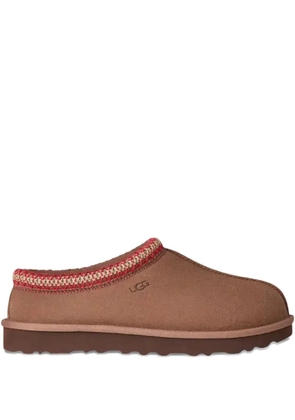 UGG Tasman II braided-trim sheepskin slippers - Brown