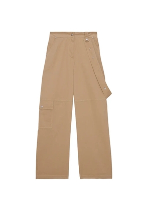 MSGM pocket-detail trousers - Neutrals