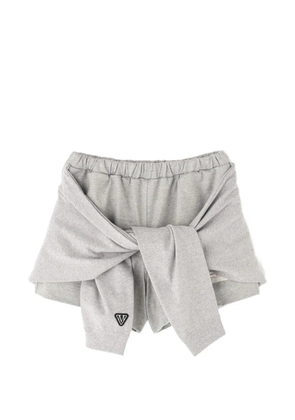 Maison MIHARA YASUHIRO tie-fastening shorts - Grey