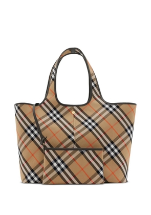 Burberry medium Vintage Check tote bag - Neutrals