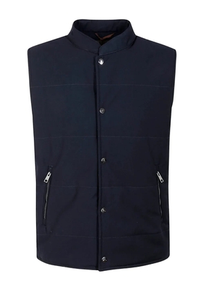 ON THE BUND sleeveless gilet - Blue