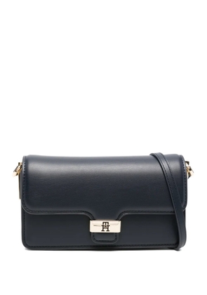 Tommy Hilfiger mini TH Heritage logo-plaque crossbody bag - Blue