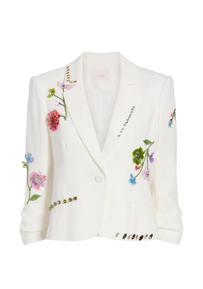 Cinq A Sept Floral Vine Le Petit Khloe blazer - Neutrals