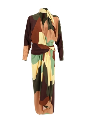 Johanna Ortiz Essence wrap dress - Neutrals