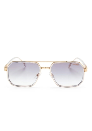 Carrera navigator-frame sunglasses - Gold