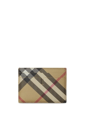Burberry Nova Check card holder - Neutrals