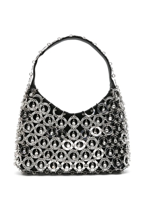 Rabanne Sphere chainmail-embellished shoulder bag - Black