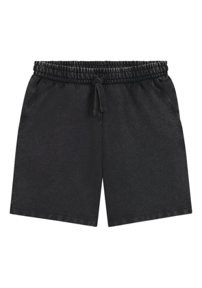 HUGO drawstring-fastening washed shorts - Grey