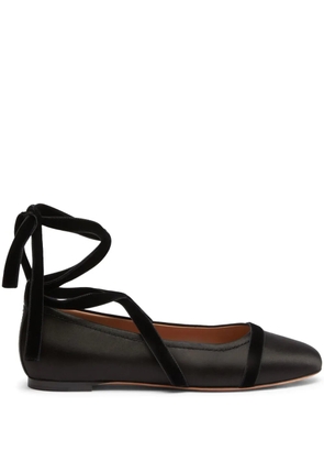 Malone Souliers Spencer ballerina shoes - Black