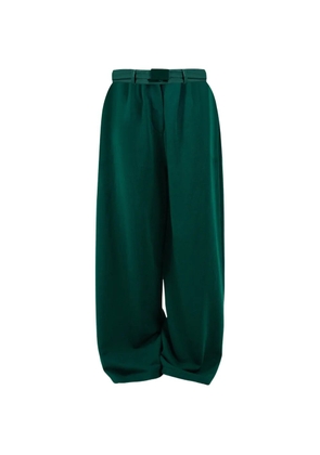 Rowen Rose wide-leg trousers - Green