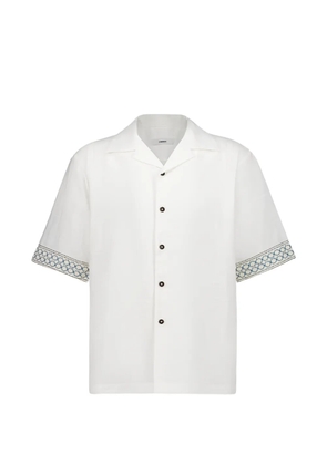 Homme buttoned shirt - White