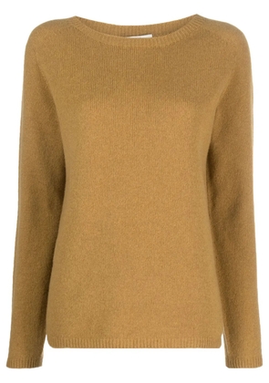 'S Max Mara boat-neck cashmere-blend jumper - Yellow