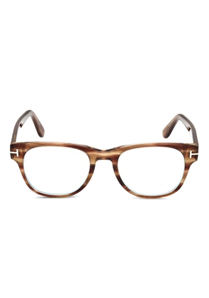 TOM FORD Eyewear square-frame glasses - Brown