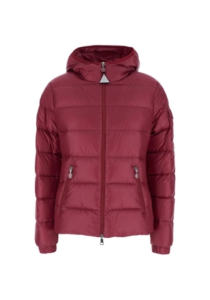 Moncler Glesse hooded quilted jacket - Red