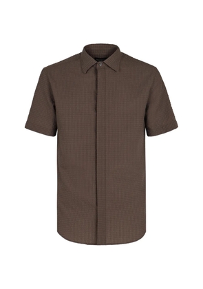 Emporio Armani short-sleeve shirt - Brown