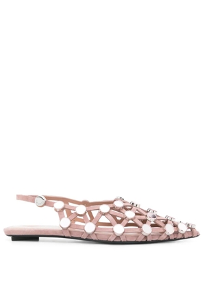 The Attico 250WSH00801-LBT007SALBT007SA 326Mud - Pink