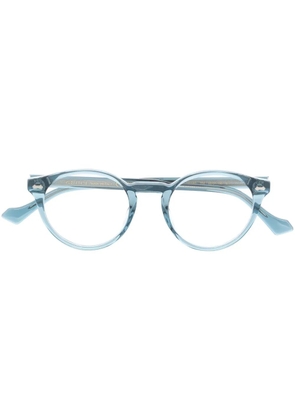 Gucci Eyewear round frame optical glasses - Blue