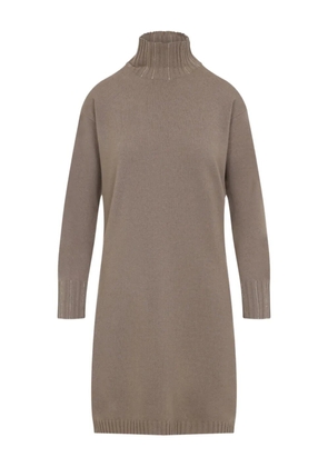 Fabiana Filippi crystal-embellished midi dress - Neutrals