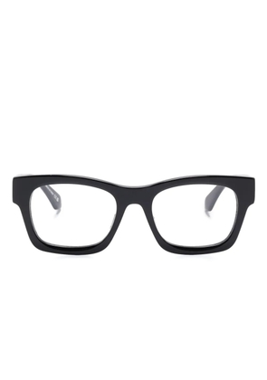 Off-White Eyewear logo-engraved glasses - Black