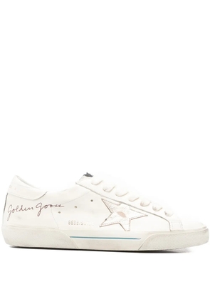 Golden Goose Super-star leather sneakers - White