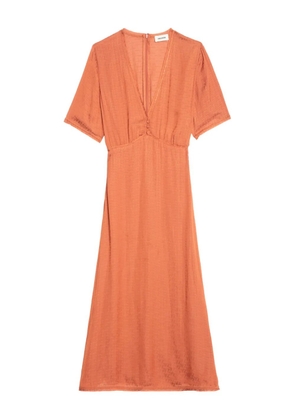 Zadig&Voltaire Rhodral midi dress - Orange
