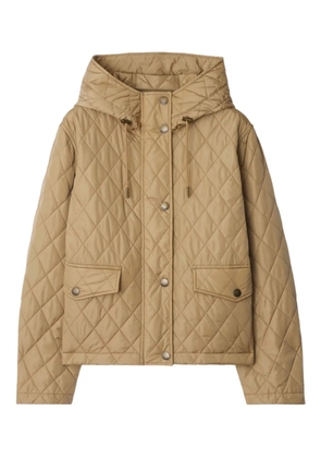 Burberry cropped quilted jacket - Neutrals