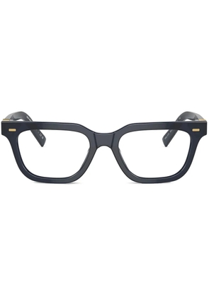 Miu Miu Eyewear rectangle-frame glasses - Blue