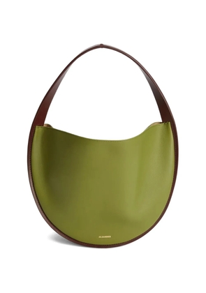 Jil Sander Pivot leather shoulder bag - Green